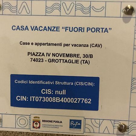 Vacanze Fuori Porta Grottaglie Esterno foto